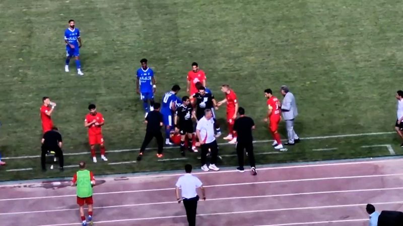 اعتراض اسکوچیچ به ندادن کارت زرد دوم به چشمی