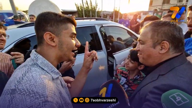 هوادار استقلال خطاب به تاجرنیا؛ رونالدو رو کی میاری استقلال؟