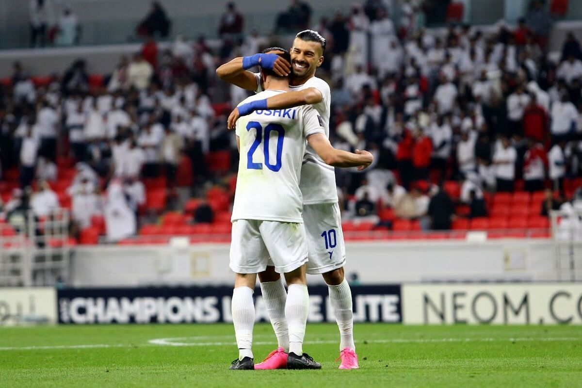 سانتر تماشایی رامین برای سوپرگل کوشکی