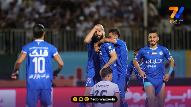 گل های بدون شادی کاپیتان استقلال!