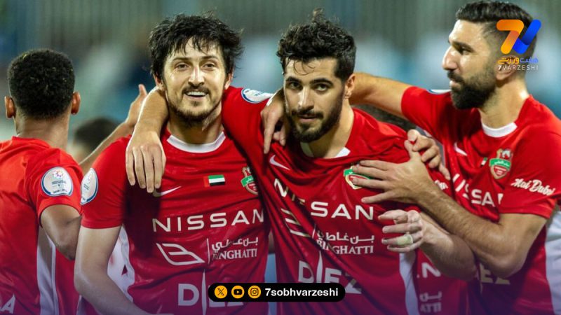 دیدار شباب الاهلی و اتحادکلبا با حضور ۸ ایرانی