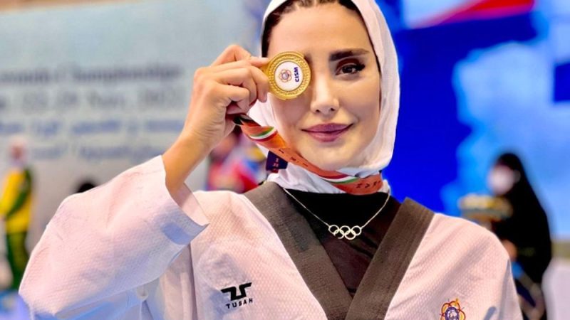 بیوگرافی شهربانو دامغانی نژاد دختر تکواندوکار ایرانی
