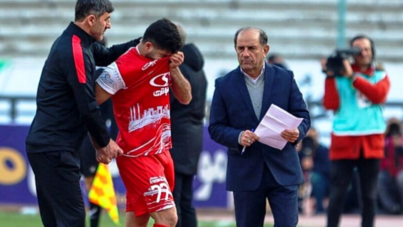 محمد خدابنده لو بازی با فولاد را از دست داد