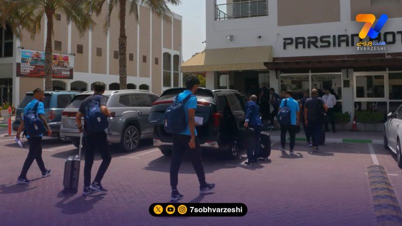 کاروان تیم ملی امید به دبی رسید