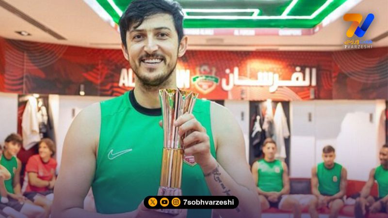 آزمون جایزه بهترین گلزن شباب الاهلی را گرفت