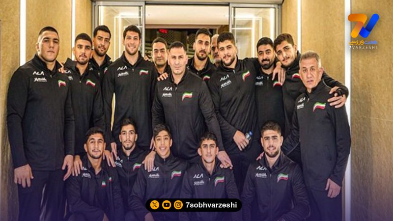 تیم کشتی آزاد ایران عازم بلغارستان شد