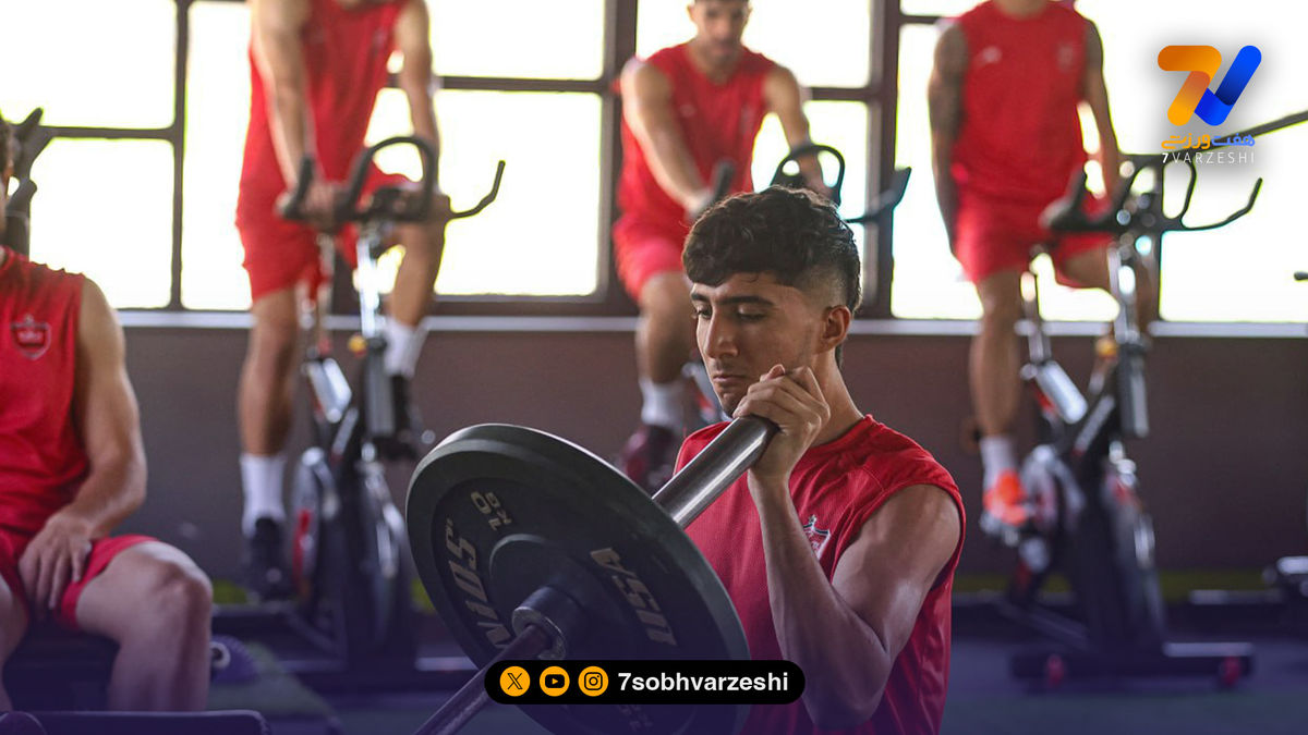 تمرینات پیش فصل پرسپولیس؛ شاگردان هاشمیان در سالن وزنه