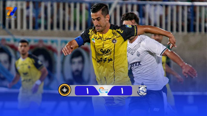 خلاصه بازی ملوان ۱ – سپاهان ۱