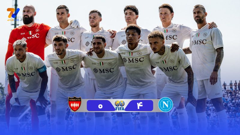 خلاصه بازی ناپولی ۴ – سورنتو ۰
