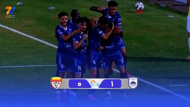 خلاصه بازی چادرملو ۱ – فولاد ۰