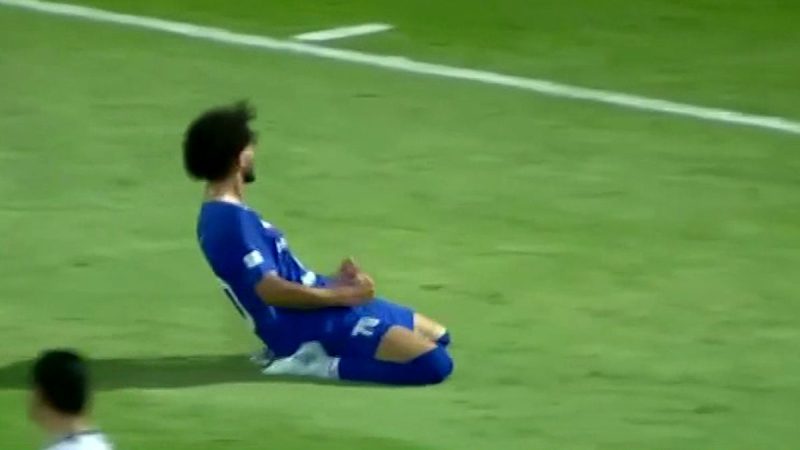 گل اول استقلال خوزستان به شمس آذر توسط حجت احمدی
