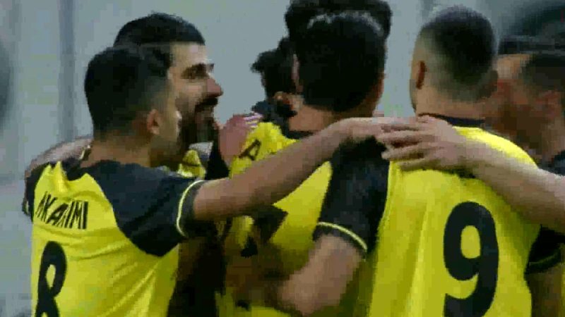 گل اول سپاهان به الدحیل توسط حزباوی