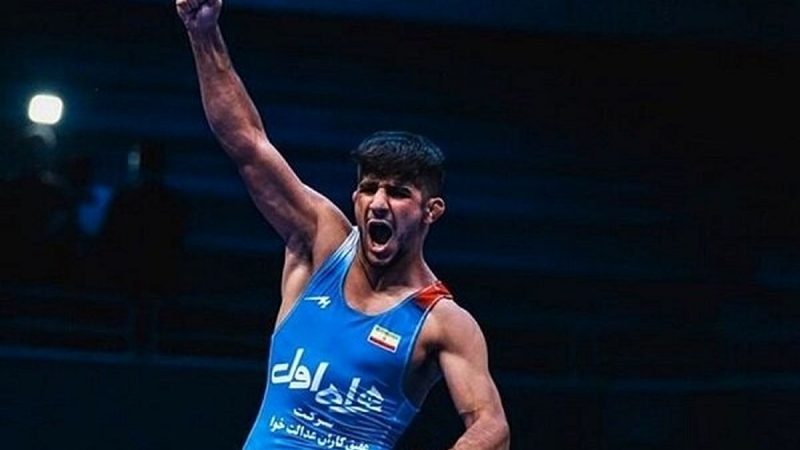 ساعت مسابقه کشتی سعید اسماعیلی در فینال کشتی فرنگی جهان