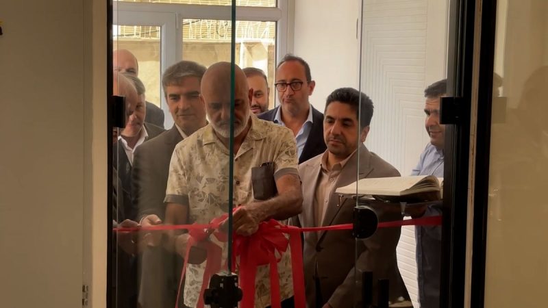 افتتاح مرکز ملی تنیس با حضور مناف هاشمی