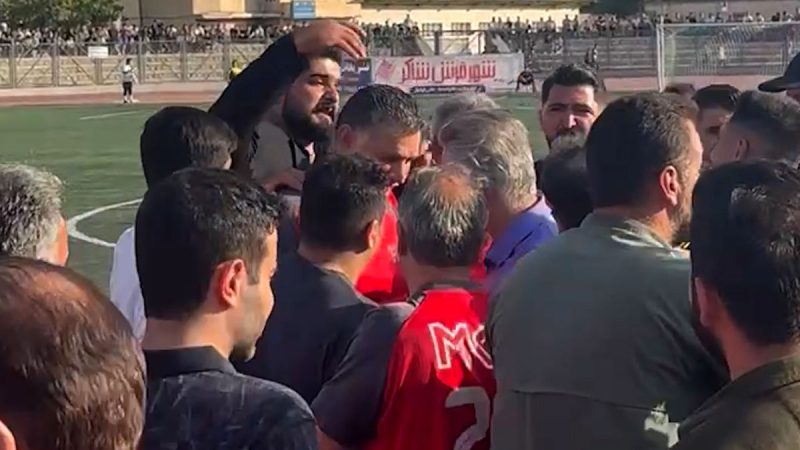 خوش و بش گرم علی دایی و حمید استیلی
