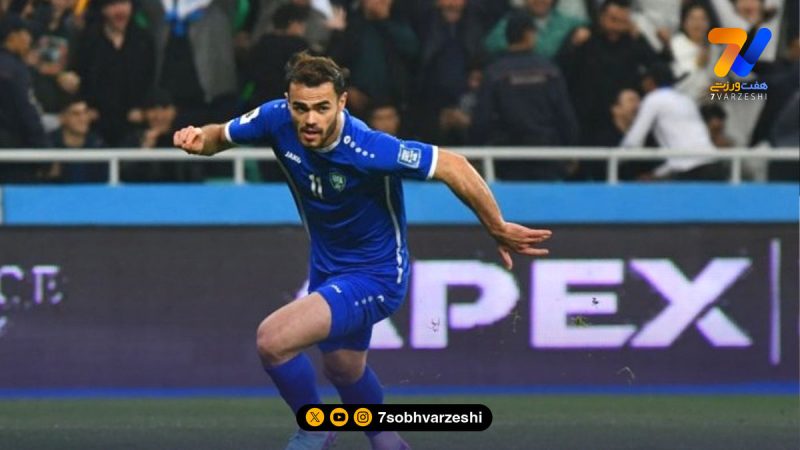 آمادگی اورونوف در بیست دقیقه برای تیم ملی ازبکستان