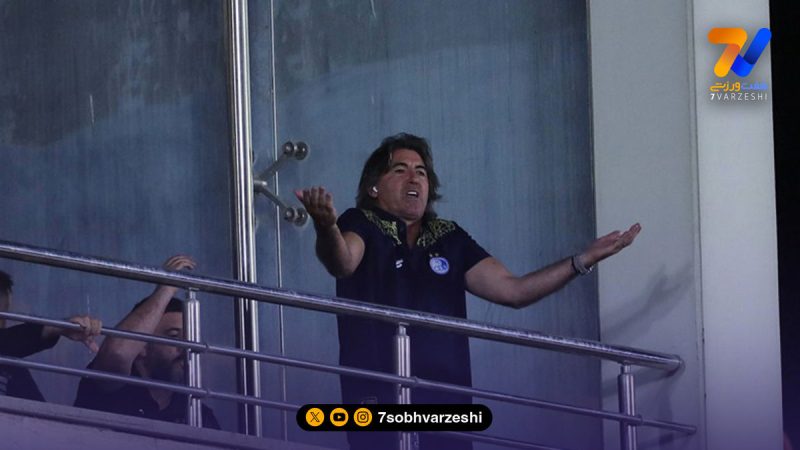 عصبانیت ساپینتو در رختکن؛ فراموش کرده اید که استقلال هستید