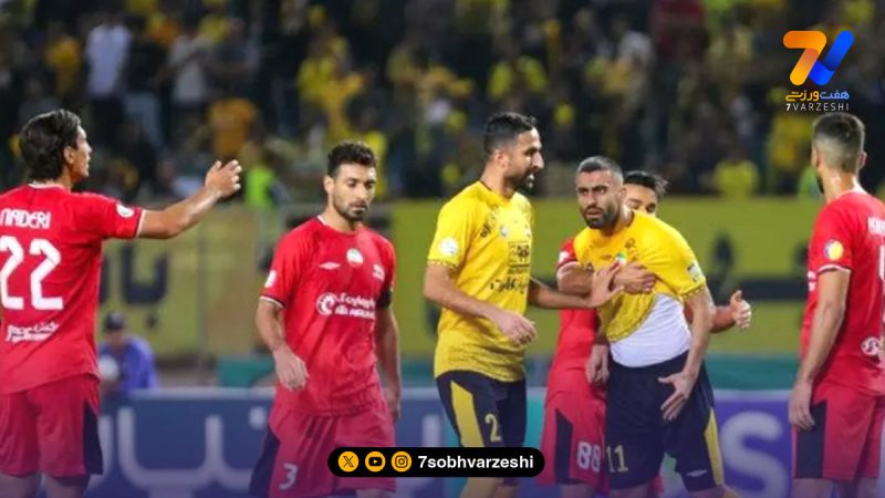 پوستر فوق العاده تراکتور برای بازی سپاهان