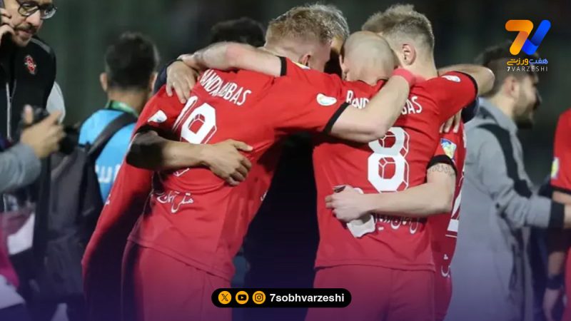 شباب الاهلی با تیم کهکشانی مقابل تراکتور