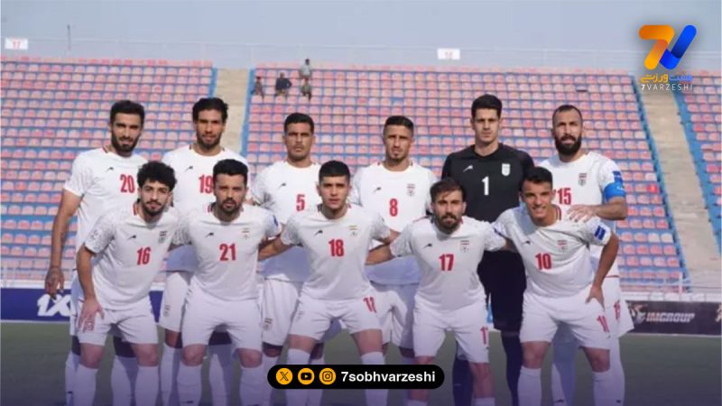 رنگ پیراهن تیم ملی ایران در فینال کافا مشخص شد