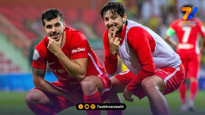 حضور ستاره‌های تیم ملی ایران در مدرسه سلمان فارسی دبی