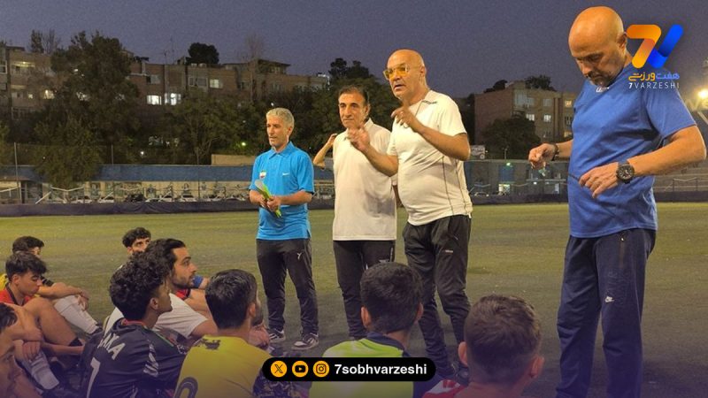 رضا رجبی و علی چینی از سیستانی ها تست گرفتند