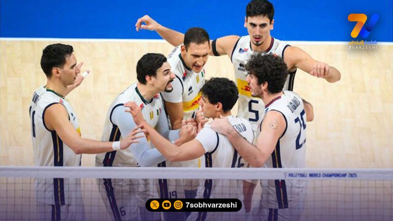 صعود مقتدرانه ایتالیا به فینال جهان؛ لاجوردی ها حریف بلغارستان