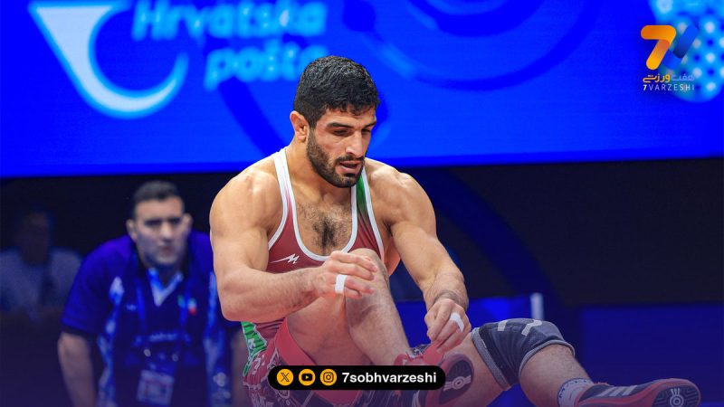 ستاره کشتی ایران دست خالی از کرواسی برنگشت!