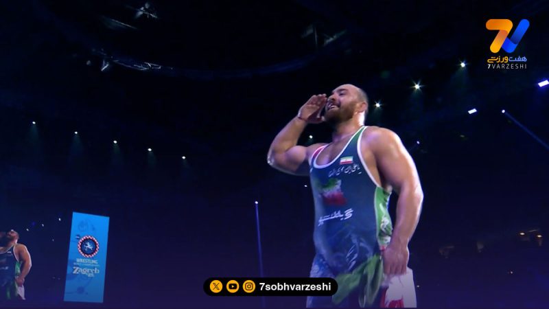تاج طلایی سنگین‌وزن جهان برای سومین‌بار روی سر «زارع»