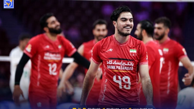 زمان بازی والیبال ایران – چک