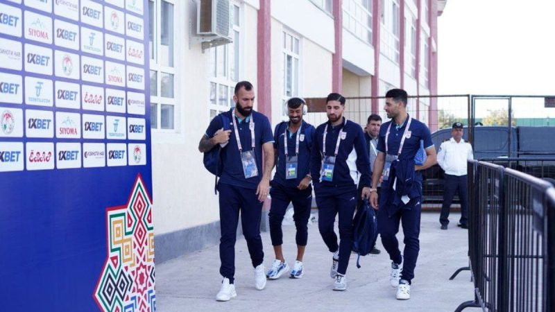 تیم ملی ایران وارد تاشکند شد