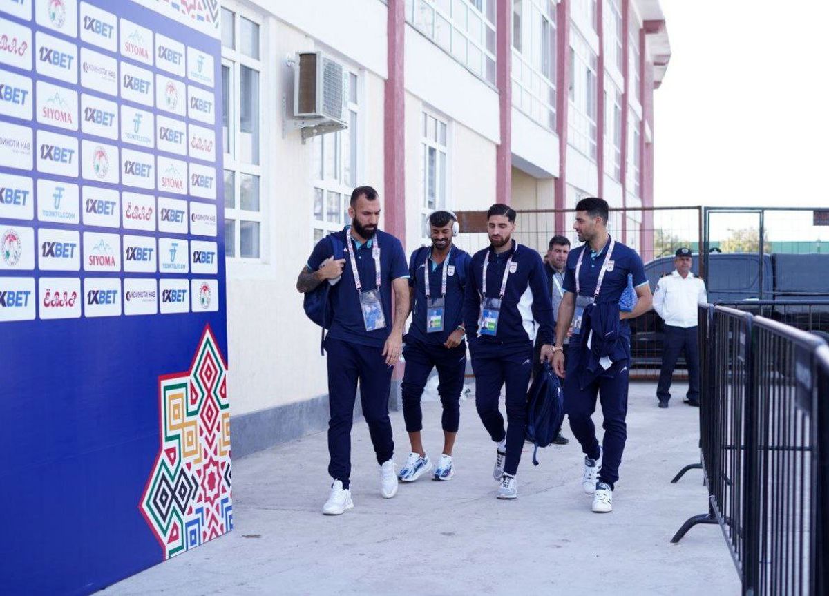 تیم ملی ایران وارد تاشکند شد