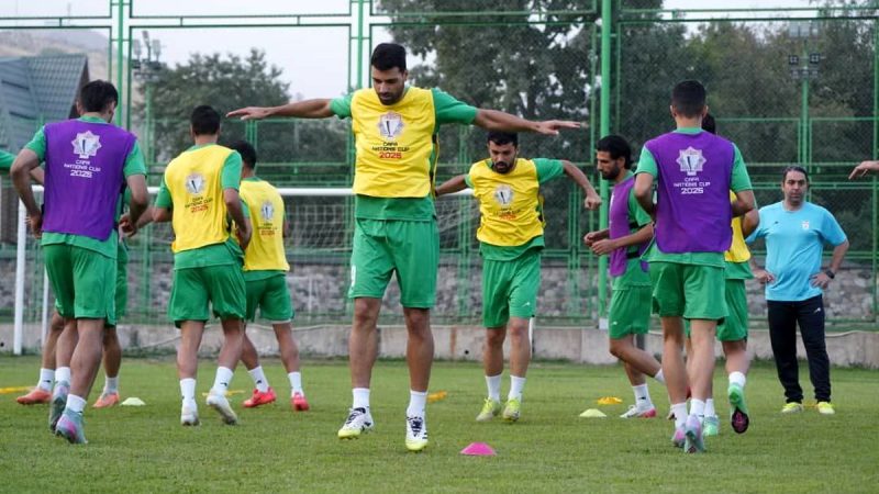 اولین تمرین تیم ملی در تاشکند پشت درهای بسته