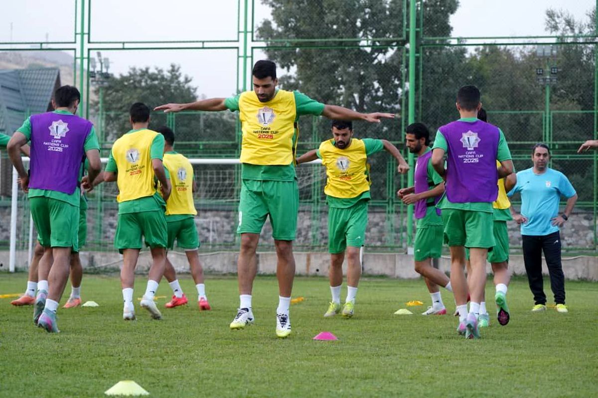 اولین تمرین تیم ملی در تاشکند پشت درهای بسته