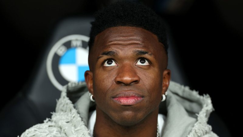 ناراحتی وینیسیوس از نیمکت نشینی در شب درخشش امباپه