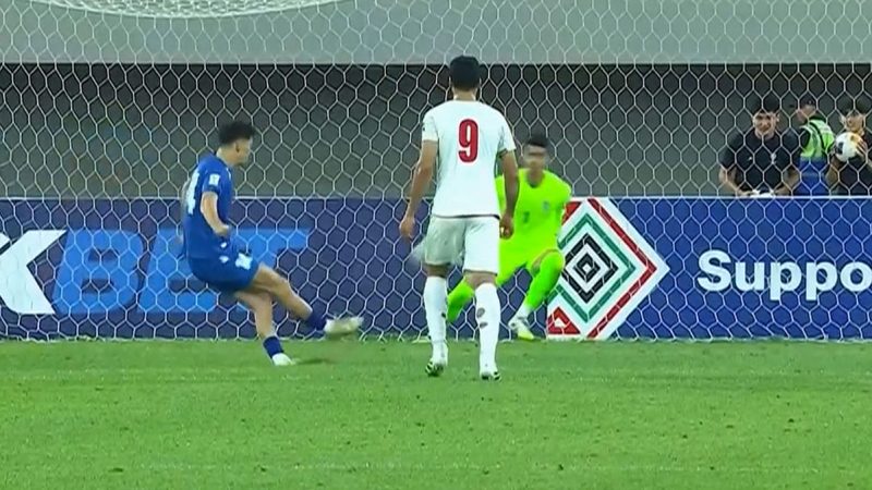 پنالتی از دست رفته الدر شومورودوف برابر ایران