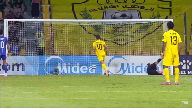 دبل لیما؛ گل چهارم الوصل به استقلال از روی نقطه پنالتی