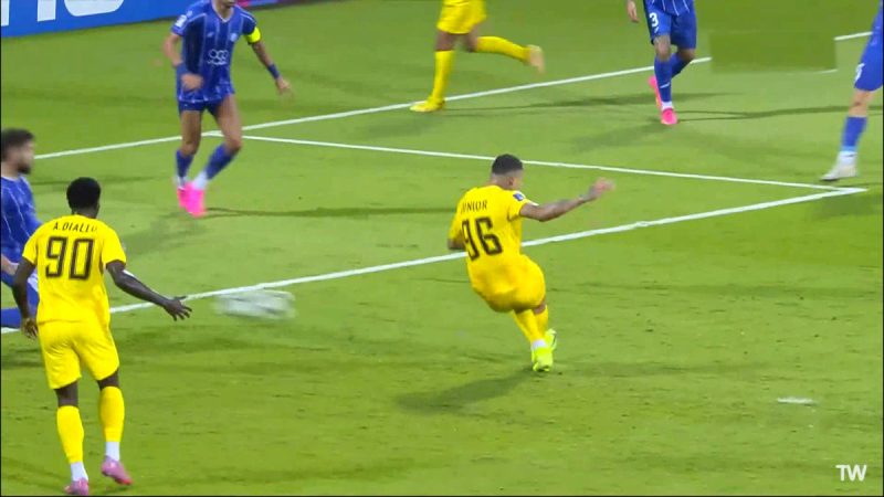 گل پنجم الوصل به استقلال توسط رناتو جونیور