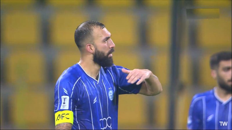 گل اول استقلال به الوصل توسط روزبه چشمی