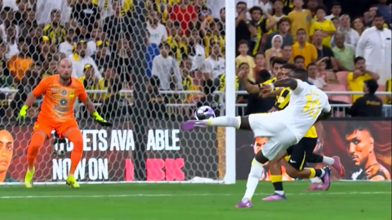 گل اول النصر به الاتحاد توسط سادیو مانه
