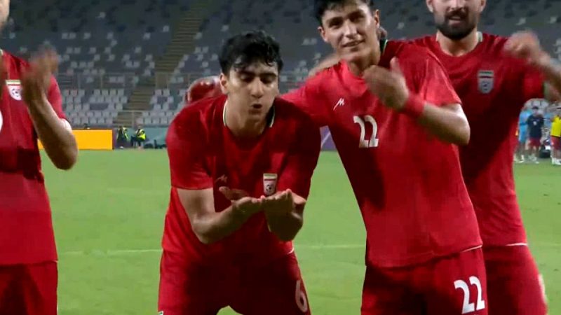 گل اول امید  ایران به امید امارات توسط امیرمحمد رزاقی نیا