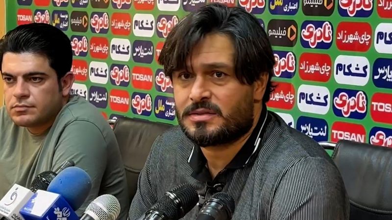 پاسخ سرمربی پیکان به سوال خبرنگار هفت ورزشی؛ اسم من را در نطفه خفه کردند