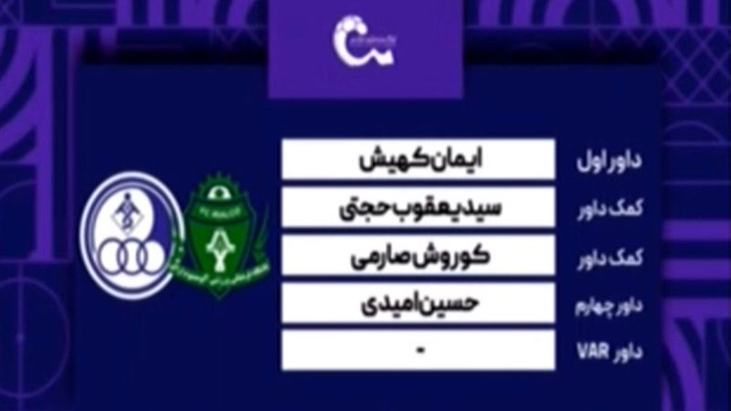 کارشناسی داوری دیدار آلومینیوم اراک – استقلال خوزستان