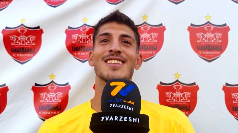 امیر قزوینه کاپیتان پرسپولیس: خداروشکر توانستیم برنده دربی باشیم