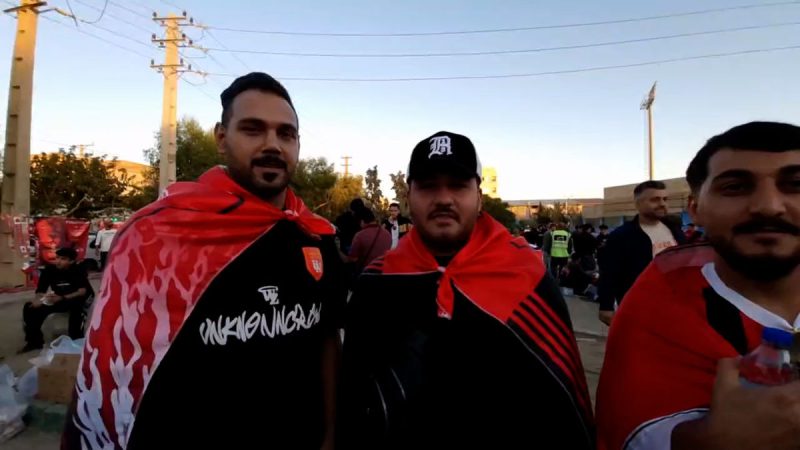 گفتگو با هواداران پرسپولیس با چاشنی کری ۷تایی