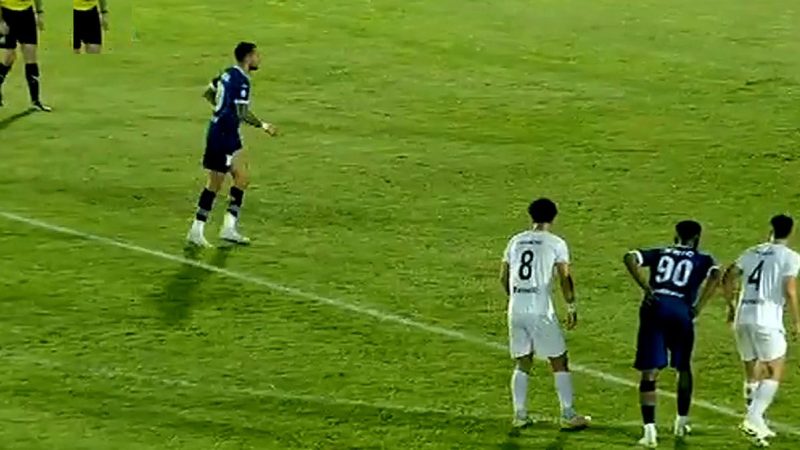 گل اول گل گهر به ملوان توسط مهدی تیکدری نژاد