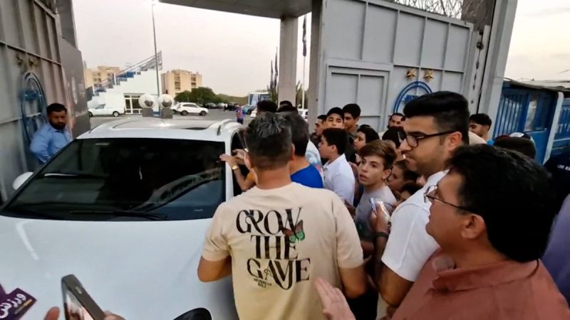 درگیری در کمپ حجازی موقع خروج رامین رضاییان