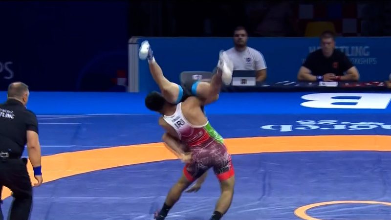 سعید اسماعیلی مقتدرانه به فینال کشتی فرنگی جهان رفت