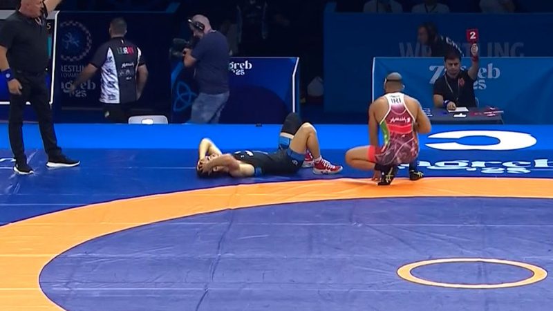 دانیال سهرابی به مدال برنز جهانی زاگرب رسید