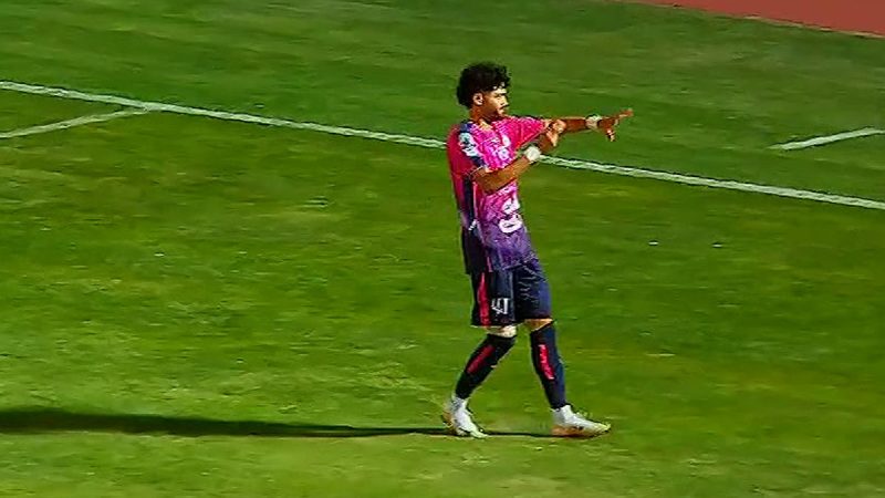 گل اول آلومینیوم به استقلال خوزستان توسط یاسین جرجانی